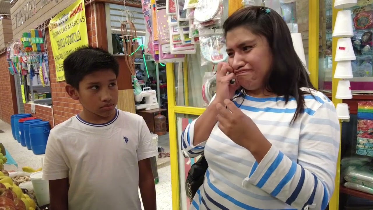 De compras en el mercado