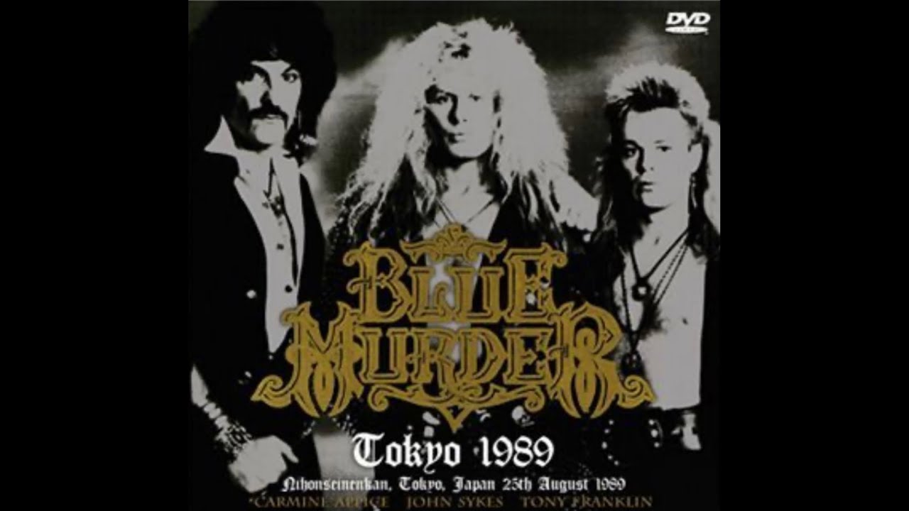Blue Murder - Nippon Seinenkan, Tokyo [25/08/1989]