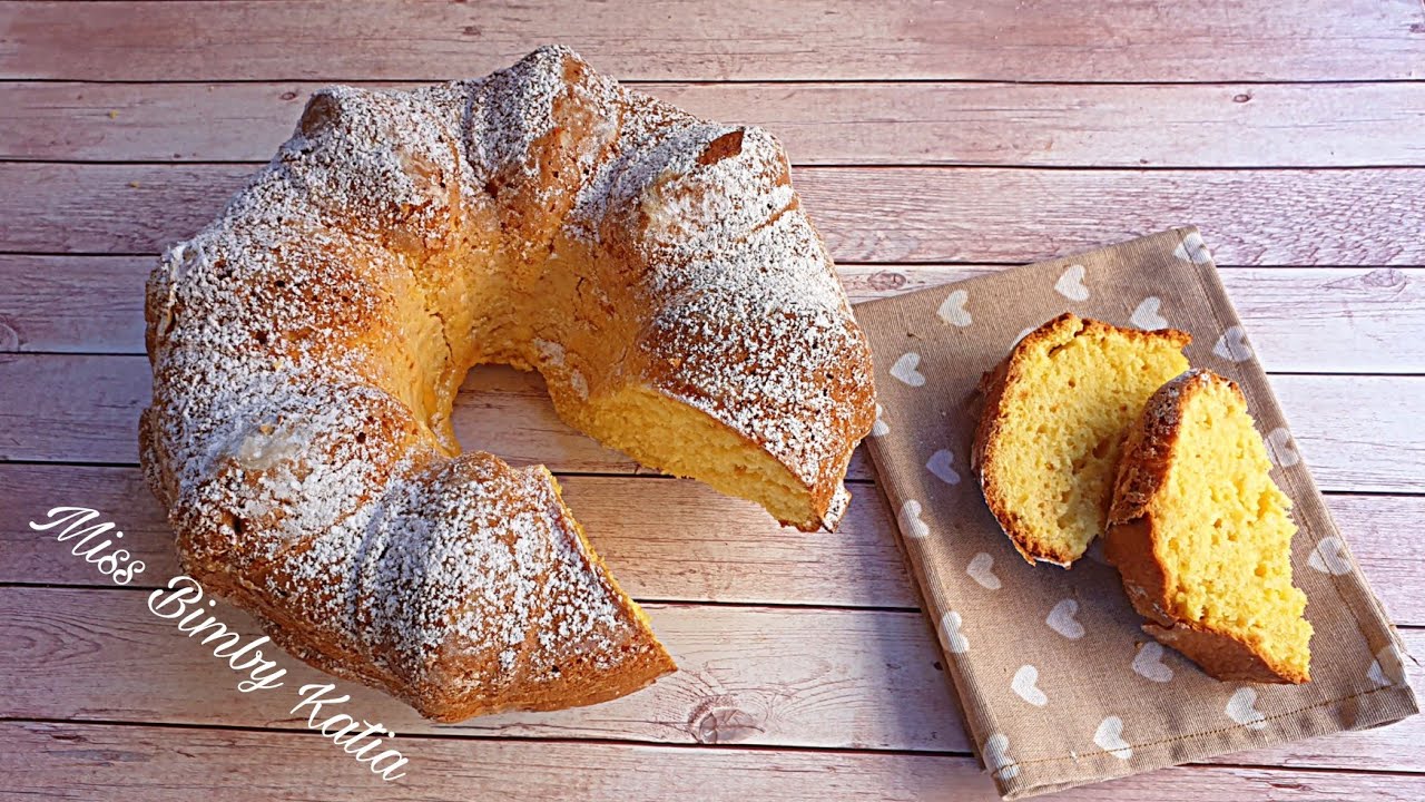 Ciambella alla zucca e mandorle
