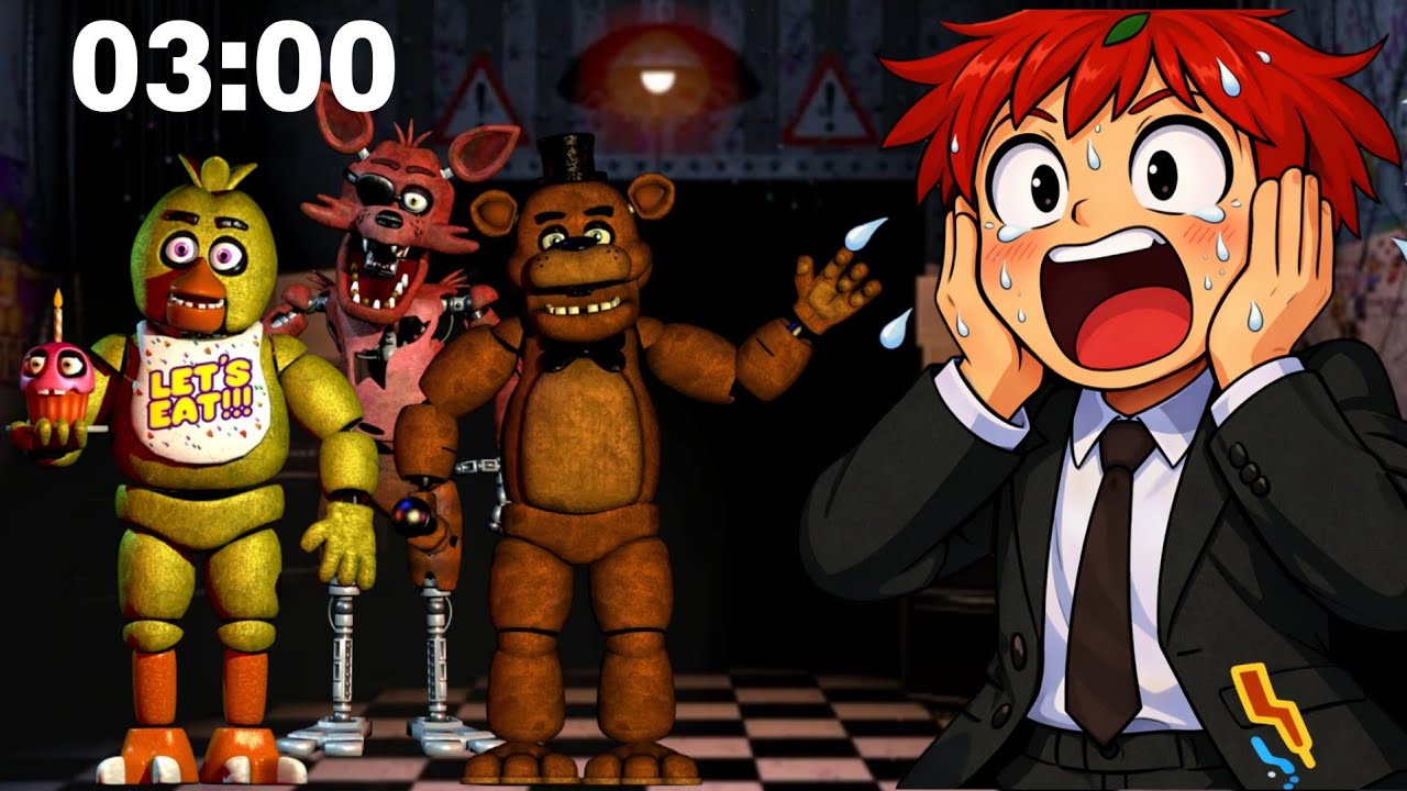 😱NAO JOGUE FNAF 03:00 DA MANHÃ