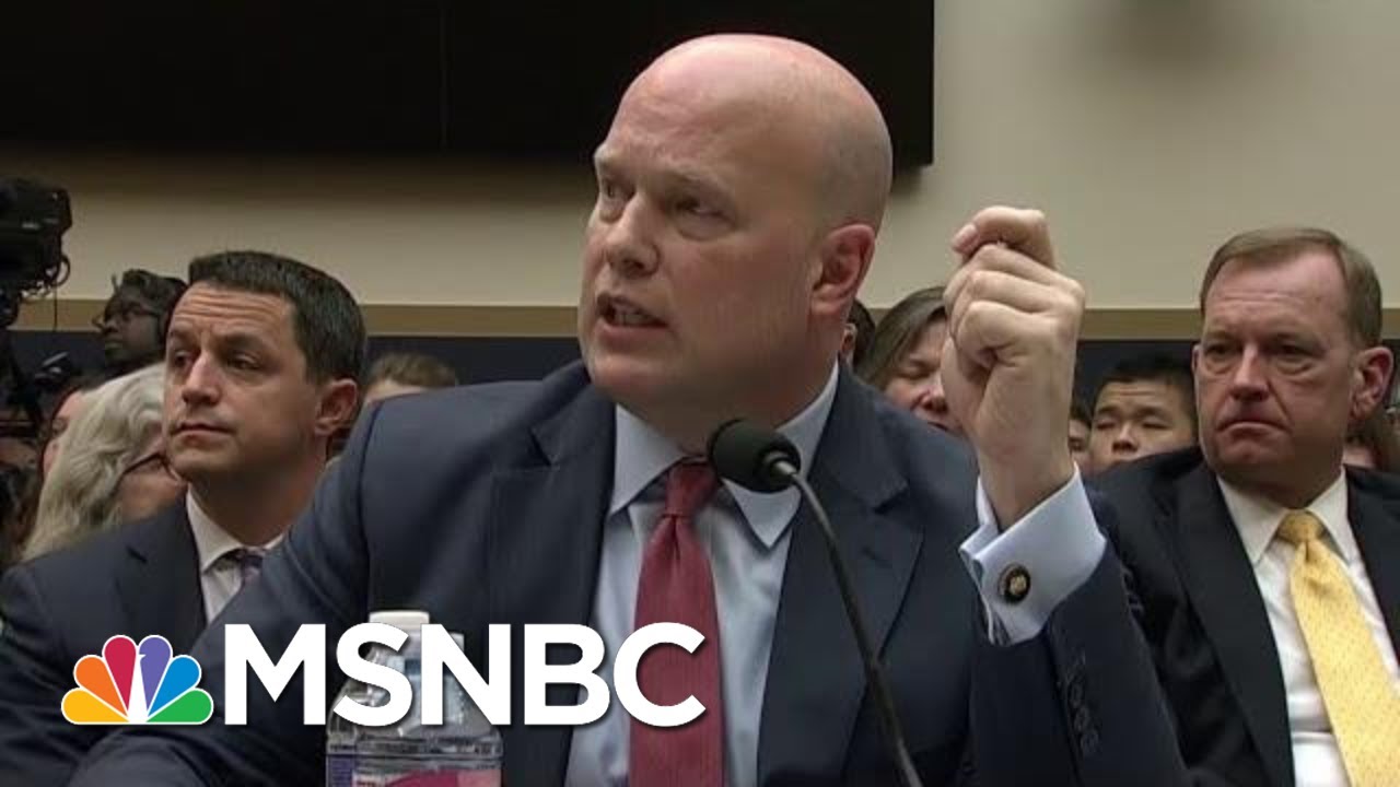 Democrats Call Acting AG Matt Whitaker Back To ‘Clarify’ Testimony | The Last Word | MSNBC