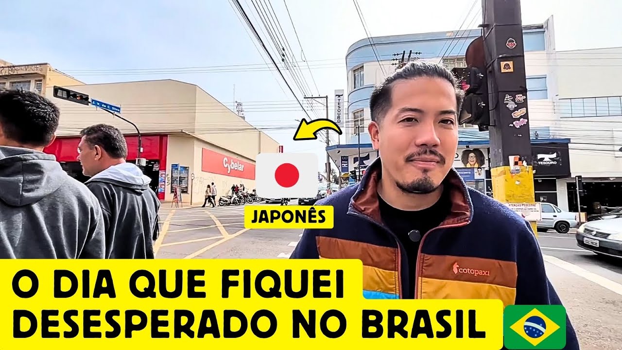 Fiquei desesperado nesse dia no Brasil