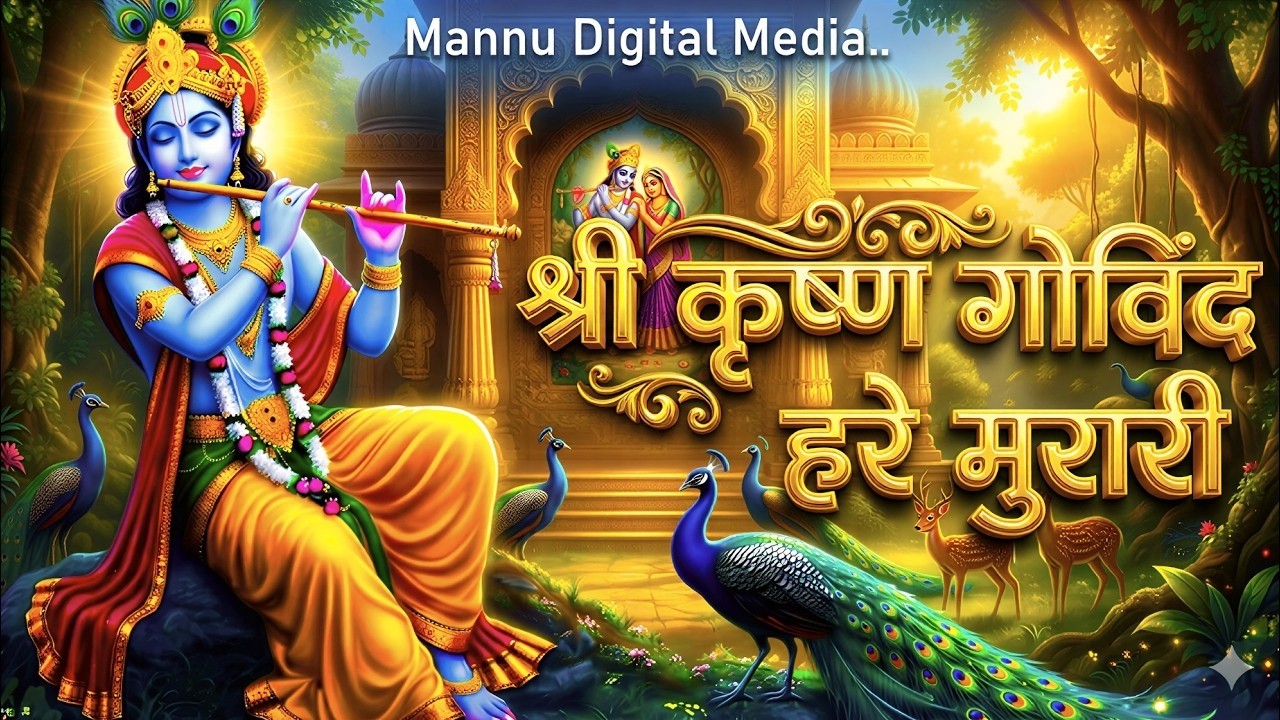 श्री कृष्णा गोविन्द हरे मुरारी - भजन | Shri Krishna Govind Hare Murari | Krishan Bhajan 2026