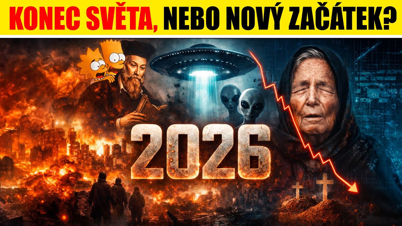 Předpovědi pro rok 2026 děsí experty! AI, kolaps trhů a mimozemšťané?