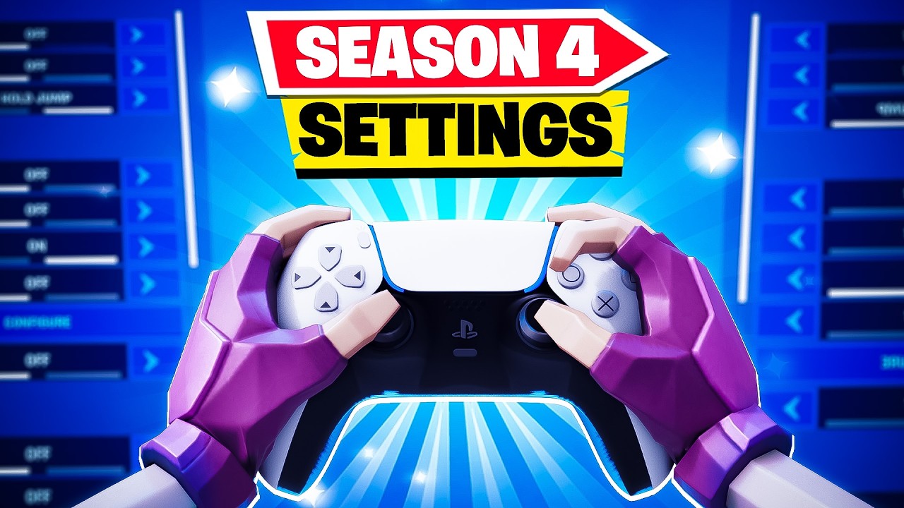 Fortnite Chapter 7 Season 4 Controller Settings Explained (Zero Build + Build Controller Settings)