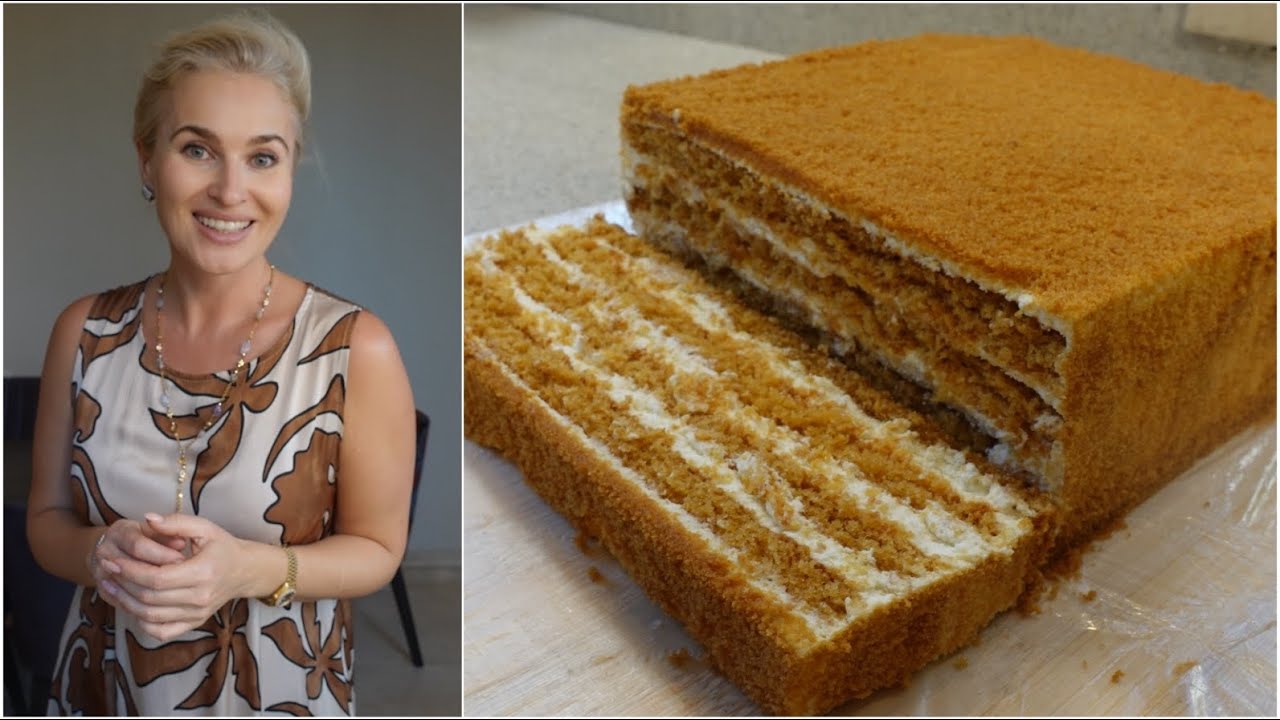 Самый Вкусный Карамельный МЕДОВИК без раскатки коржей - Лучший рецепт на ютубе!