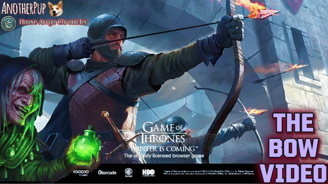 Everything you need to know about bows - Game of thrones winter is coming