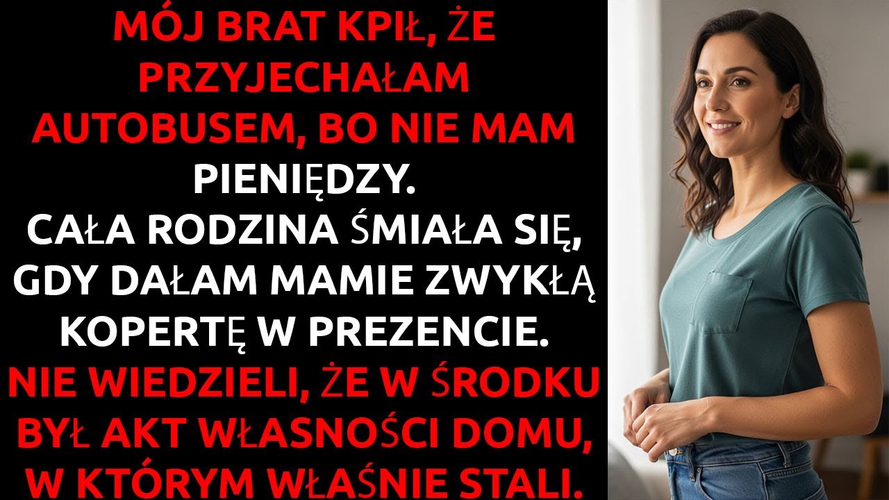 Myśleli, że jestem PORAŻKĄ — nie wiedzieli, że mieszkają w MOIM domu.