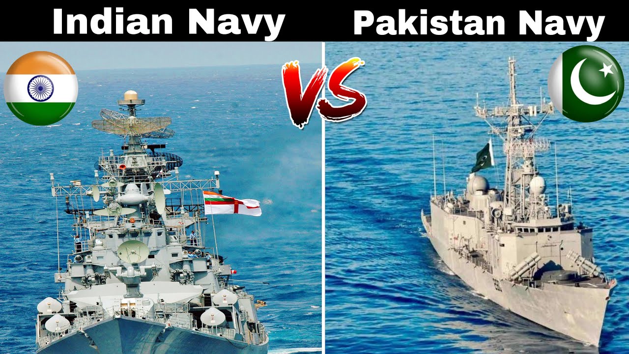 Indian Vs Pakistan 2024 Indian Navy vs Pakistan Navy Comparison