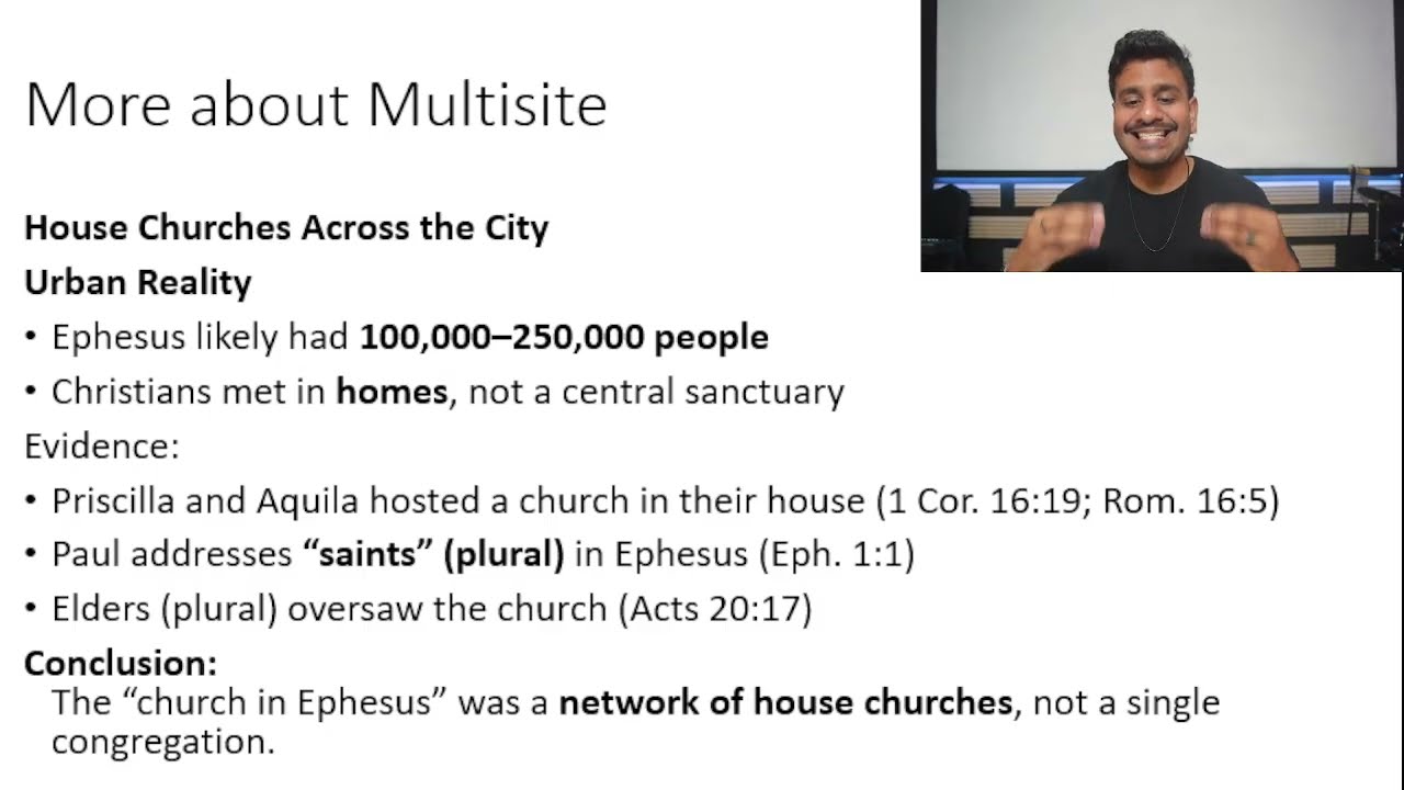 A Multiplying Church (Does Multi-site Church exist in the bible?) | Ephesians 1:1-2 | Bible Study