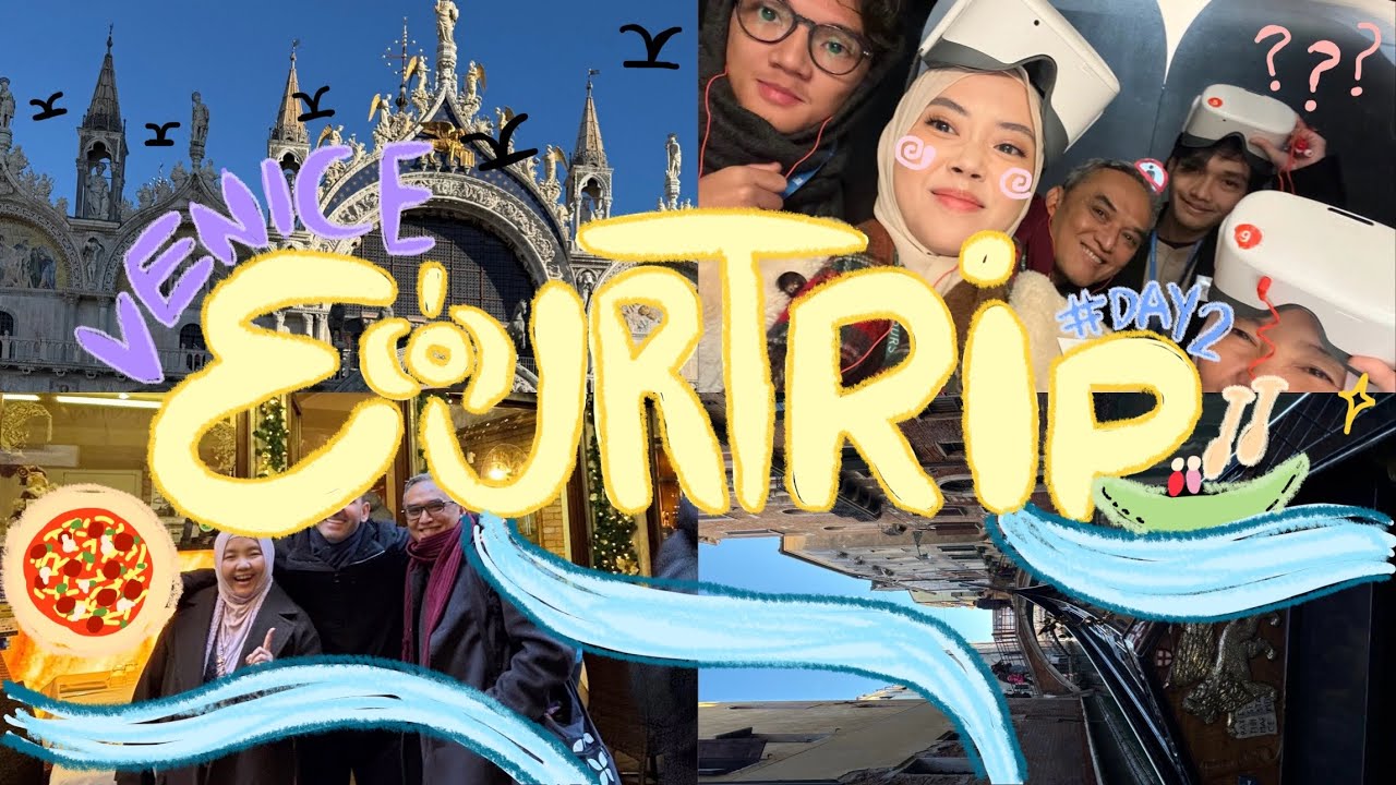 E(O)ur Trip Day 2 - Venezia, Italy🛶🍕🍝