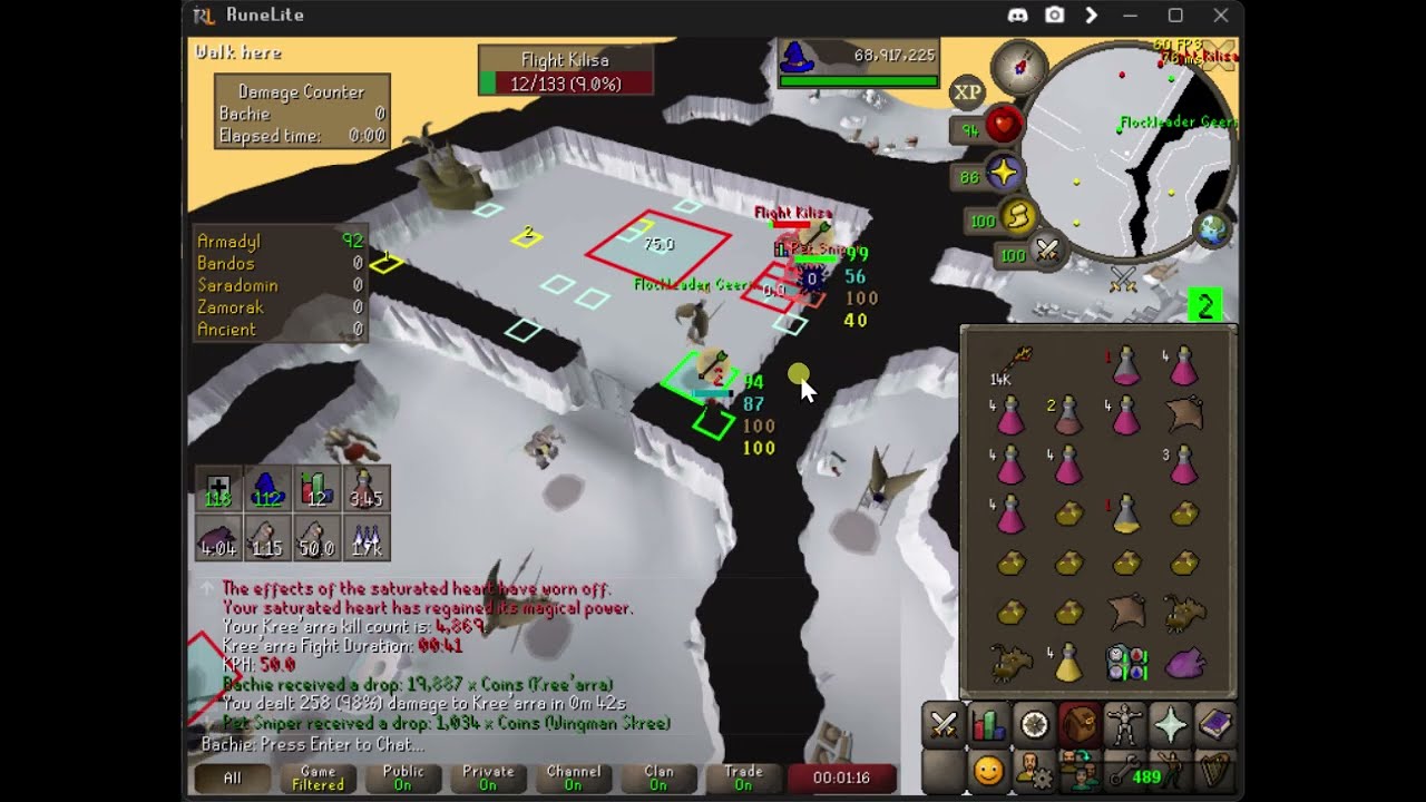 Kree'arra Dolo/1+1 method 50kph+