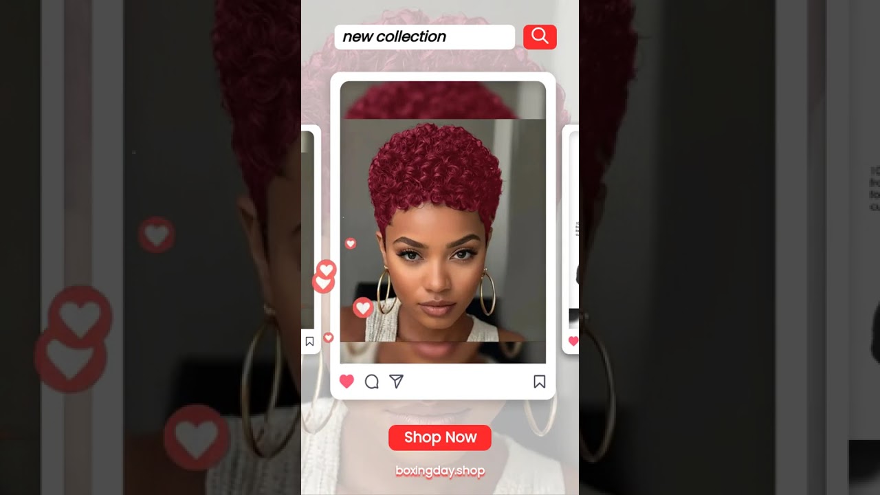 99J Short Curly Pixie Wig – Bold, Elegant & Effortlessly Beautiful