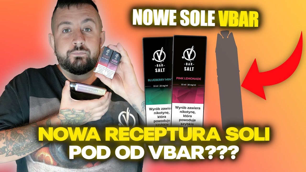 NOWE SMAKI VBAR SALT + POD OD VBARA?!