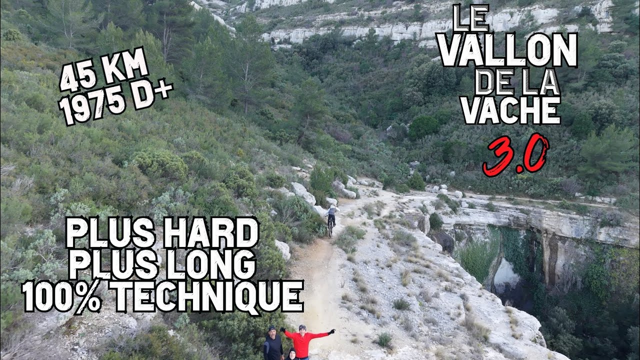 VTT BOUCHES-DU-RHÔNE 13 : Le Vallon de la Vache 3.0 