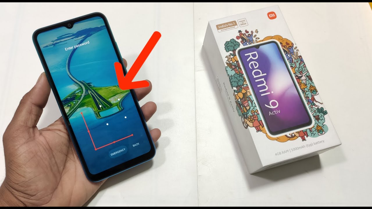 Redmi 9 Activ Hard Reset | Redmi M2006C3MII Pattern Lock Remove