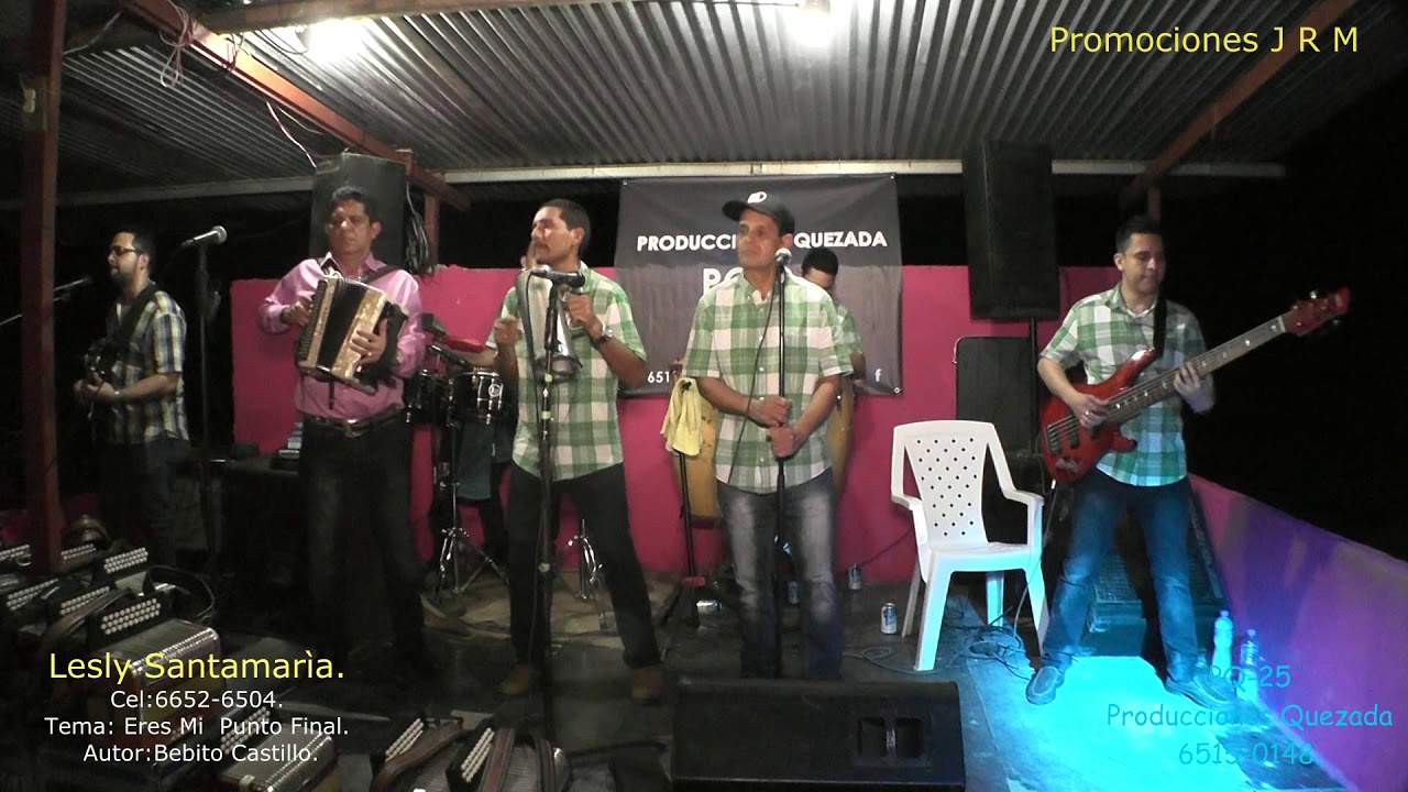 Lesly Santamarìa.   Tema: Eres Mi punto final