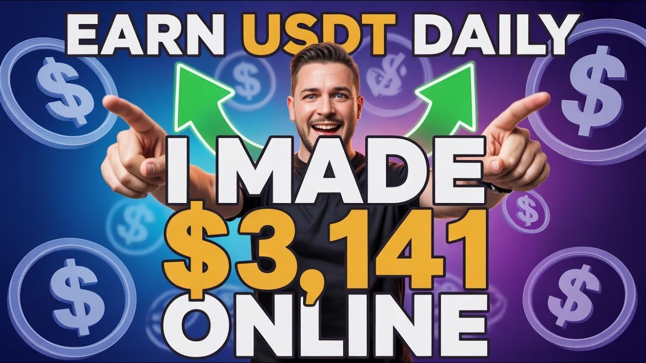 Earn USDT Daily: Best App to Earn Free USDT Online (I Made 3,141 USDT)