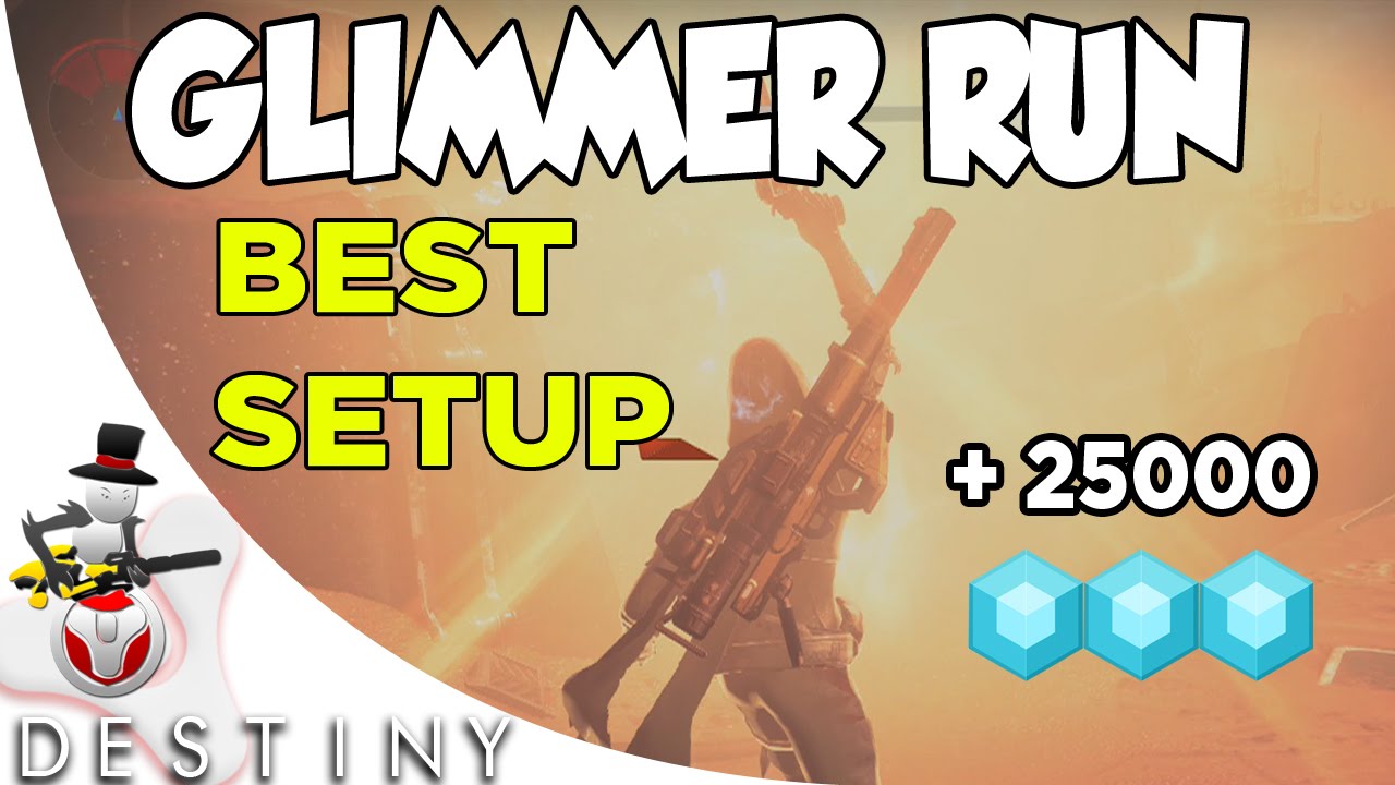 Destiny - EASY / BEST / FASTEST 25,000 Glimmer Farm Run - Most Efficient Setup