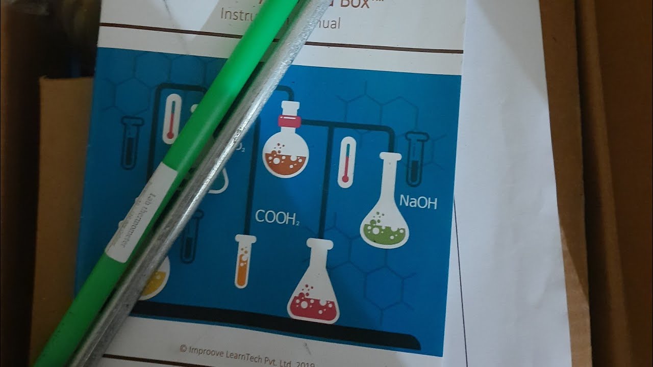 Unboxing improove learntech chemistry lab kit