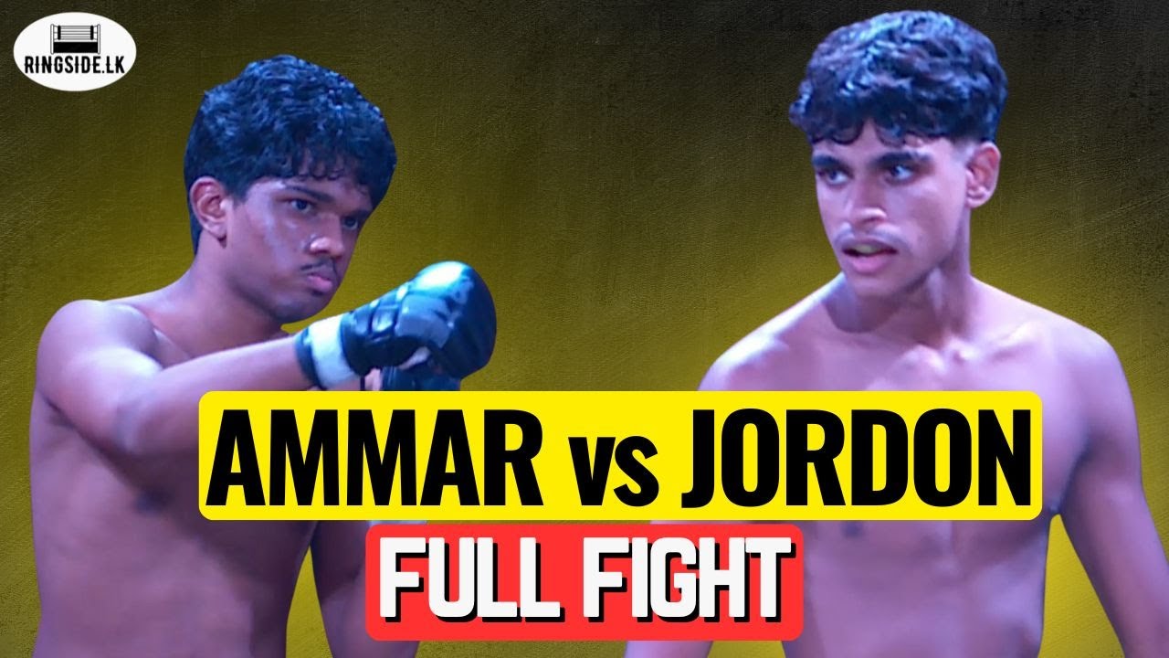 Jordon &ldquo;The Bad Guy&rdquo; De Silva vs  Muhhamad Ammar | FULL FIGHT | CAGE RAGE 005 #ringsidelk