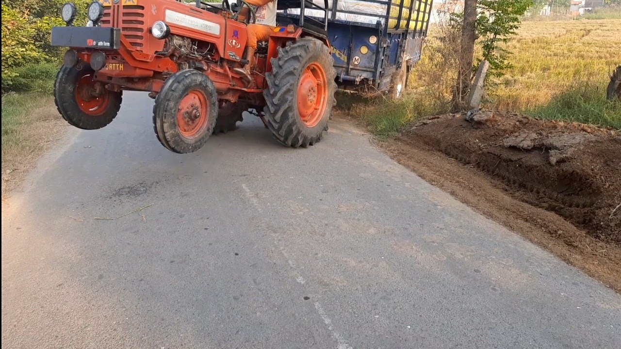 Apna Mahindra 475 DI 15 ft full loaded trolley