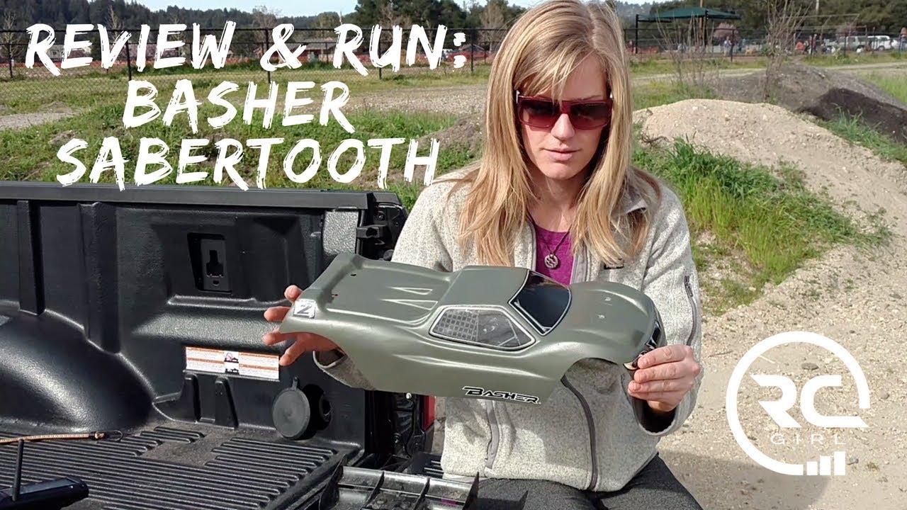 UNBOXING & RUN  |  Hobby King Basher Sabertooth 1/8 Scale Truggy