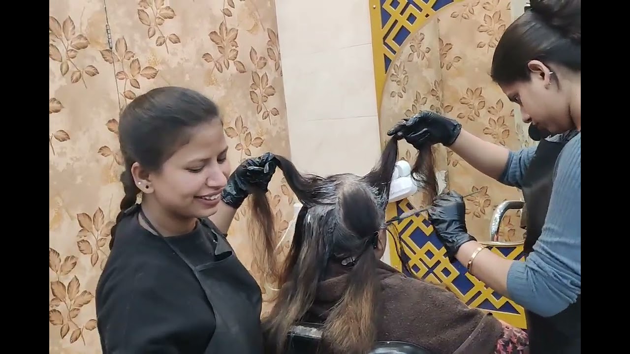 #hairsmoothing #salonvlog #hairtutorial #smoothhair  #frizzfreehair #reelsinstagram #viralreels