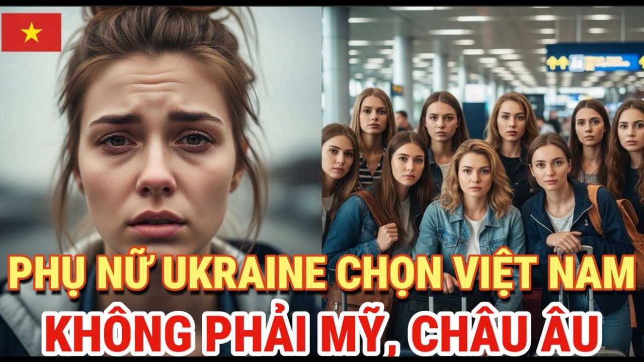 Phụ nữ Ukraine đổ xô đến Việt Nam! Không chọn Mỹ hay châu Âu – lý do gây sửng sốt – sự thật sau đó.