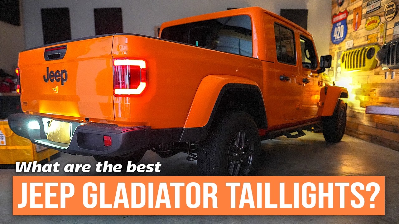 What are the BEST Jeep Gladiator Taillights?