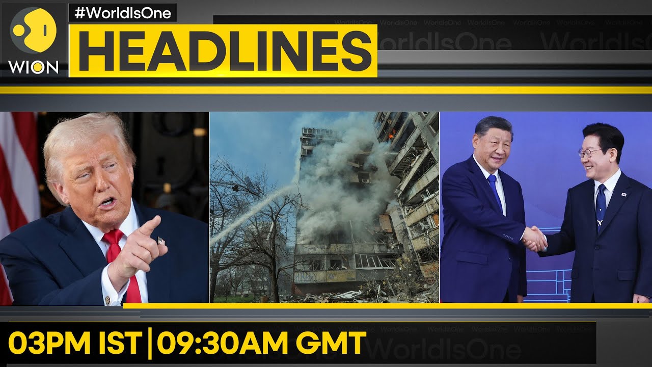 Russia Strikes Zaporizhzhia | Trump Warns Iran: Locked & Loaded | WION Headlines