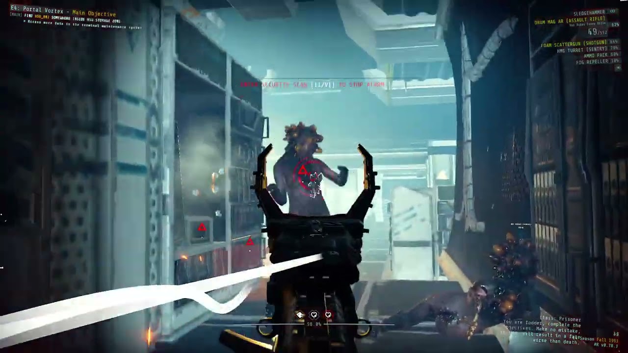 Trying to survive deep down in the Complex - GTFO mod GtFriendlyO