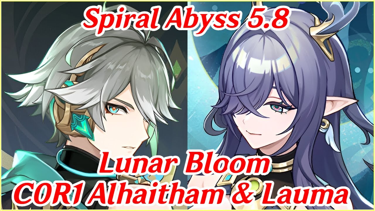 NODKRAI IS HERE! C0R1 Alhaitham & C0R1 Lauma Lunar Bloom Showcase | Genshin Impact 6.0