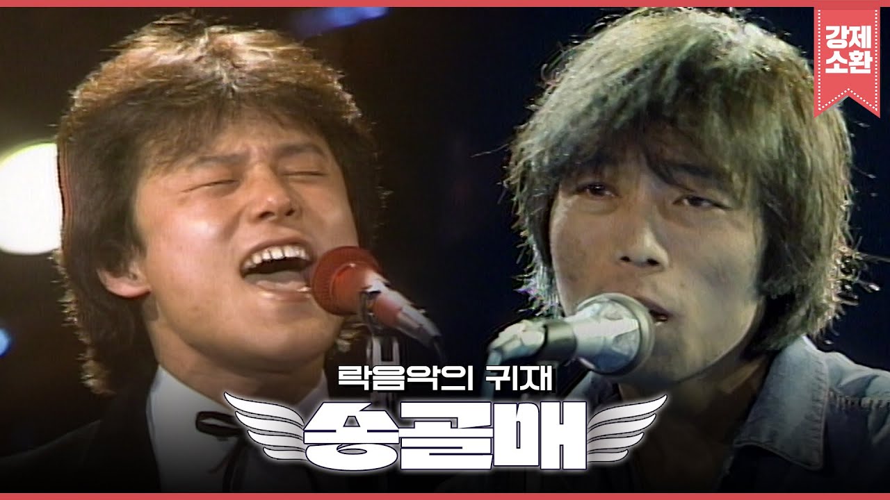 가슴 뛰는 가사와 기타 선율, 믿고 듣는 송골매 80년대 무대 모음 | #강제소환 | KBS 방송