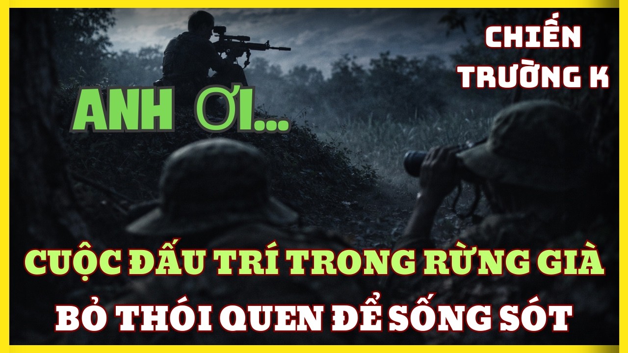 Chiến Trường K : BỎ THÓI QUEN Để Sống Sót - Cuộc ĐẤU TRÍ GAY CẤN Trong Rừng Già | 1979
