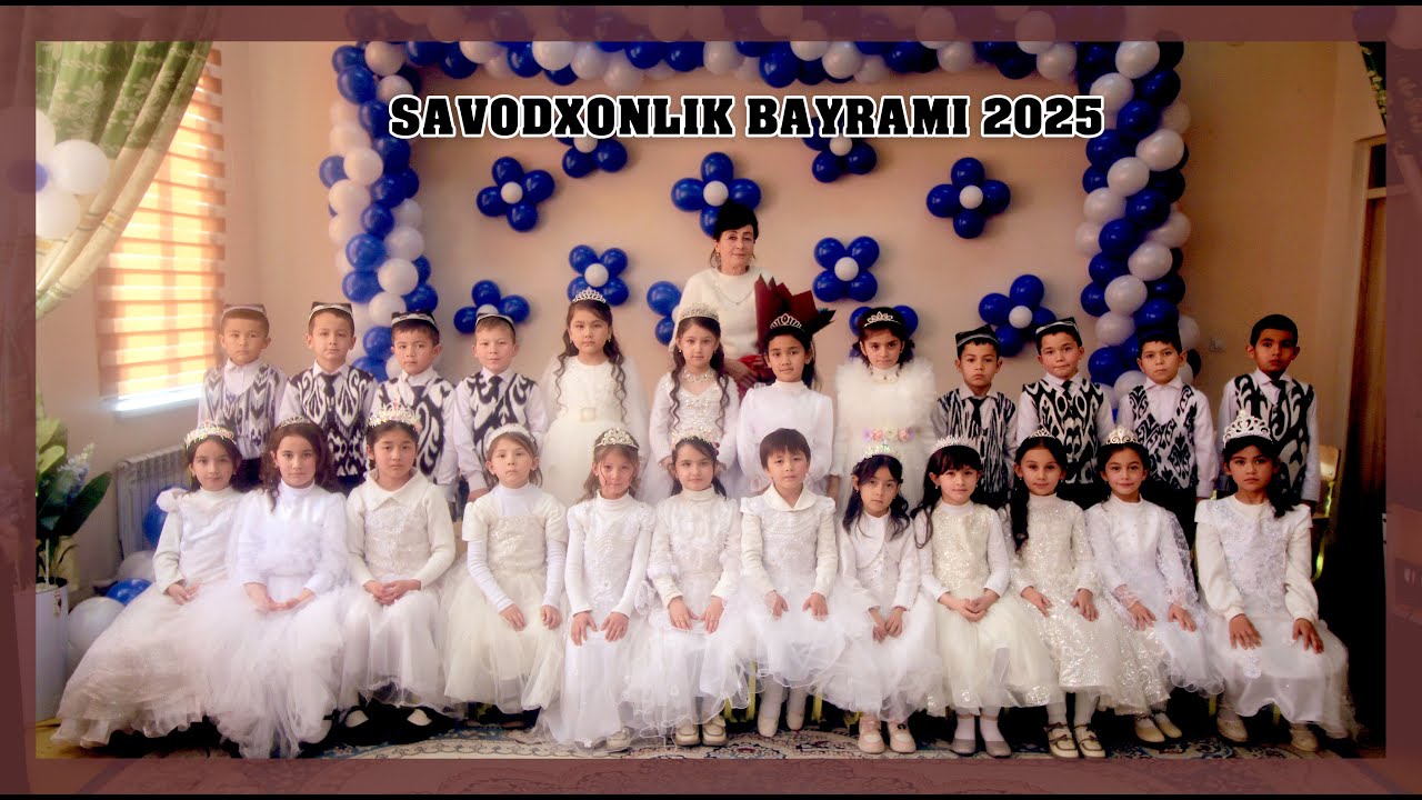 4 - MAKTAB 1 - A SINF SAVODXONLIK BAYRAMI 2025 URGANCH TUMANI