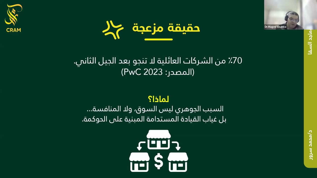 🚨 الشركات العائلية في خطر! هل شركتك العائلية من بينها؟   CRAM Consulting 1080p, h264