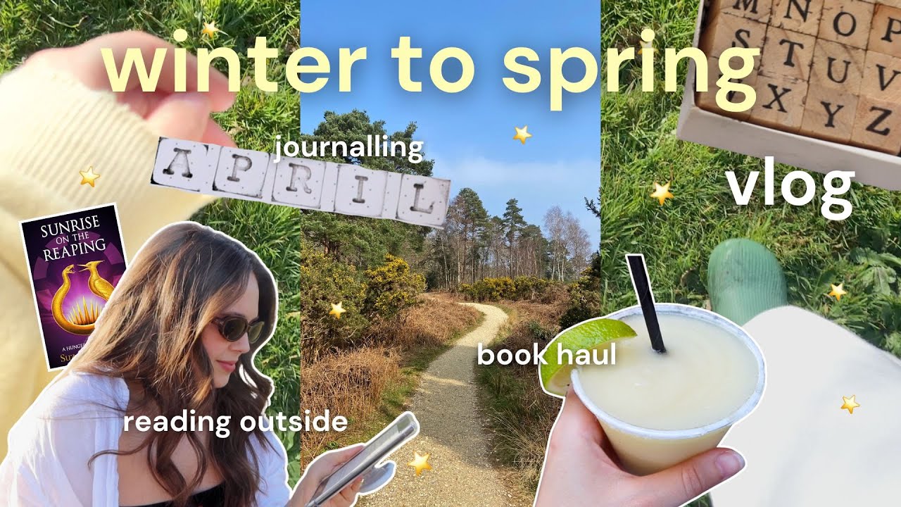 seasonal reset, book haul & sunrise on the reaping 🌼🌄🍃 a week in my life