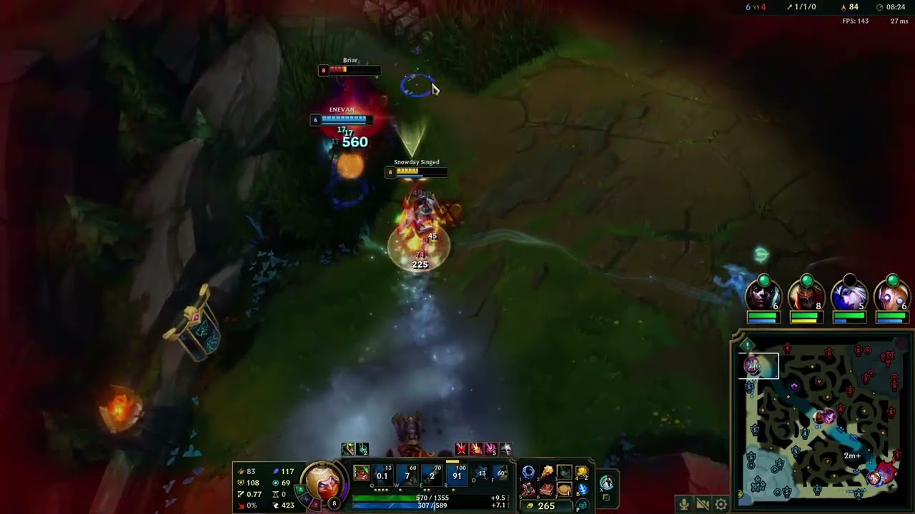 Singed vs Briar Patch 26.04