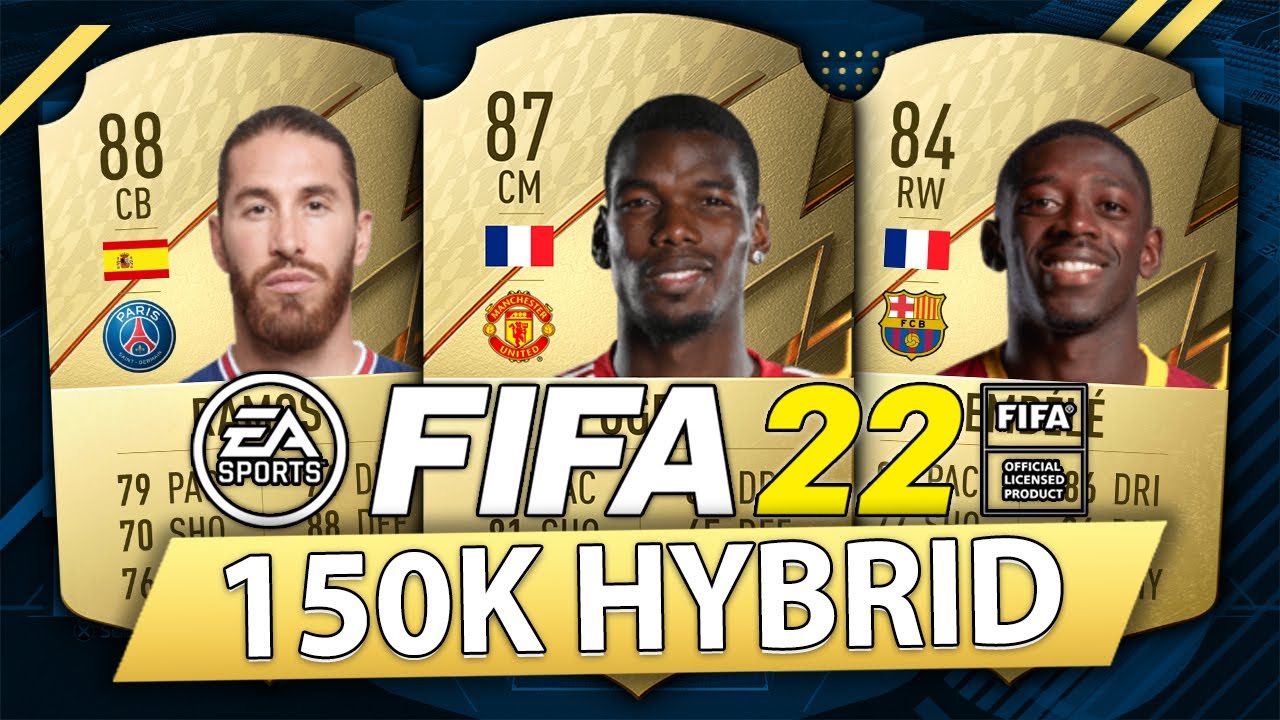SUPER SWEATY 150K HYBRID w/ INFORM BEAST! FIFA 22 SQUAD BUILDER