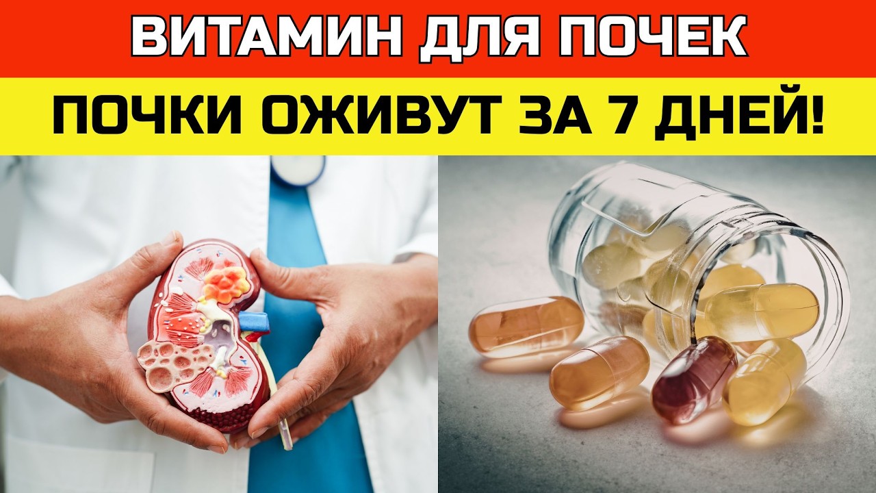 Топ-3 лучших витамина для выведения токсинов и поддержки здоровья почек | ЗДОРОВЬЕ ПОСЛЕ 50