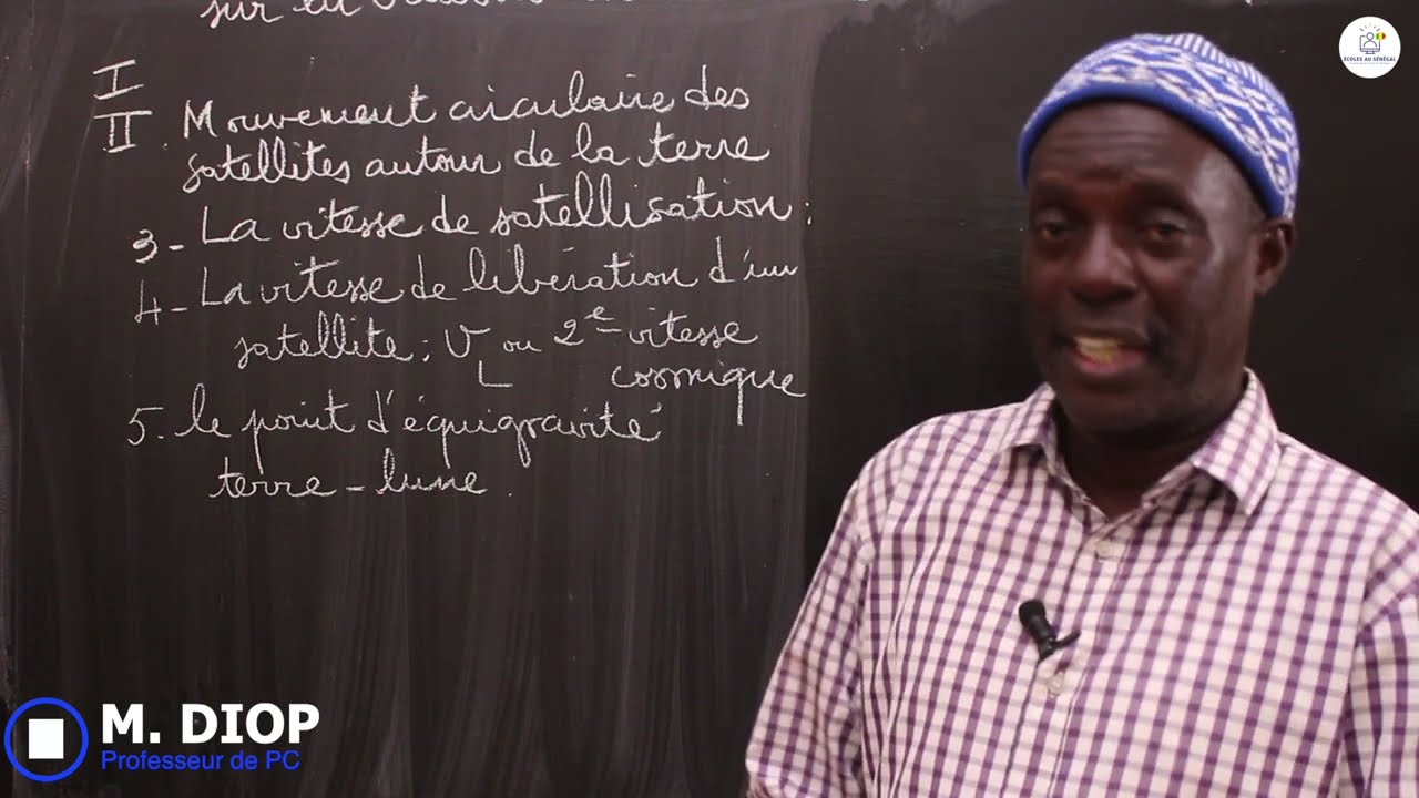 Cours - Terminale S2- PC: Physique / Résumé de cours sur la gravitation universelle /Suite 5/M. Diop