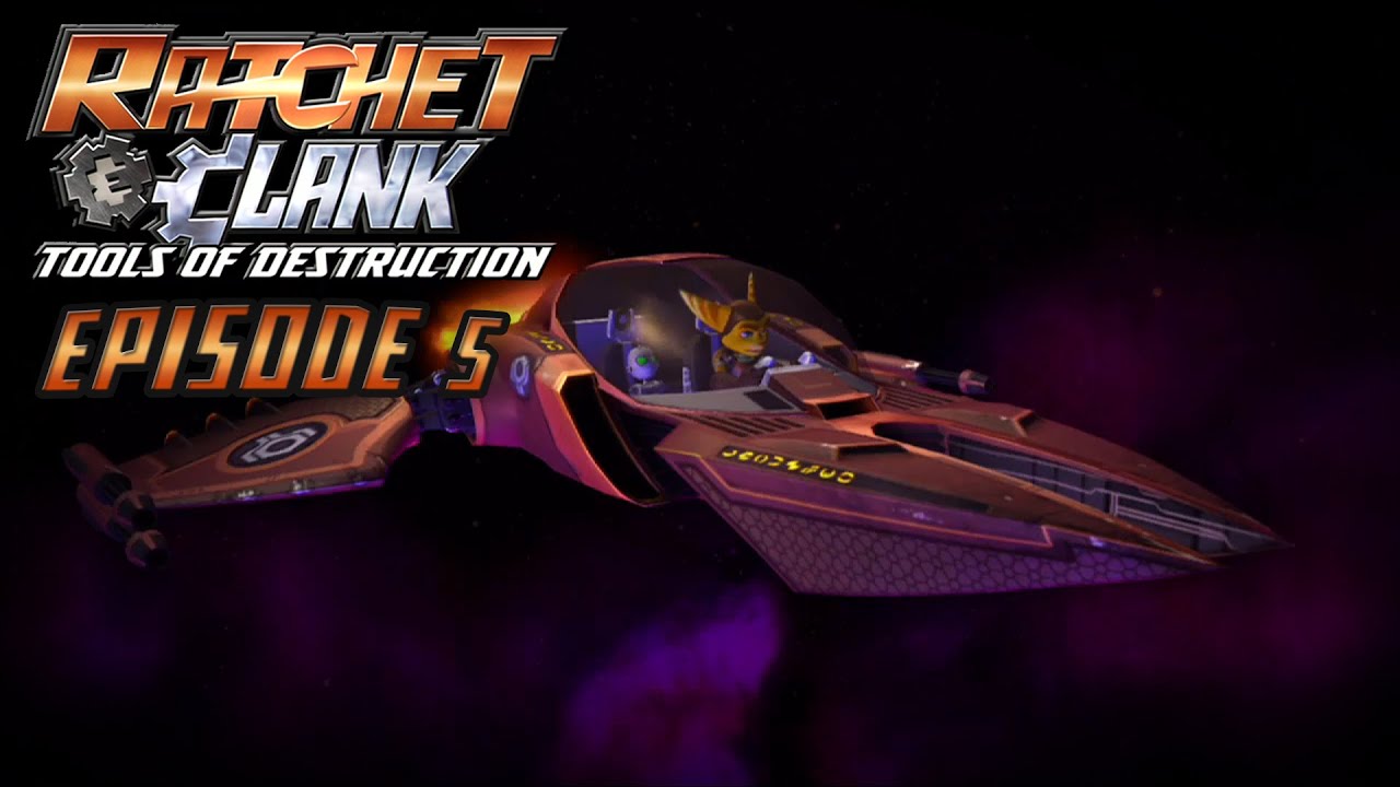 Ratchet & Clank: Tools of Destruction Walkthrough - UNDER ATTACK - Episode 5