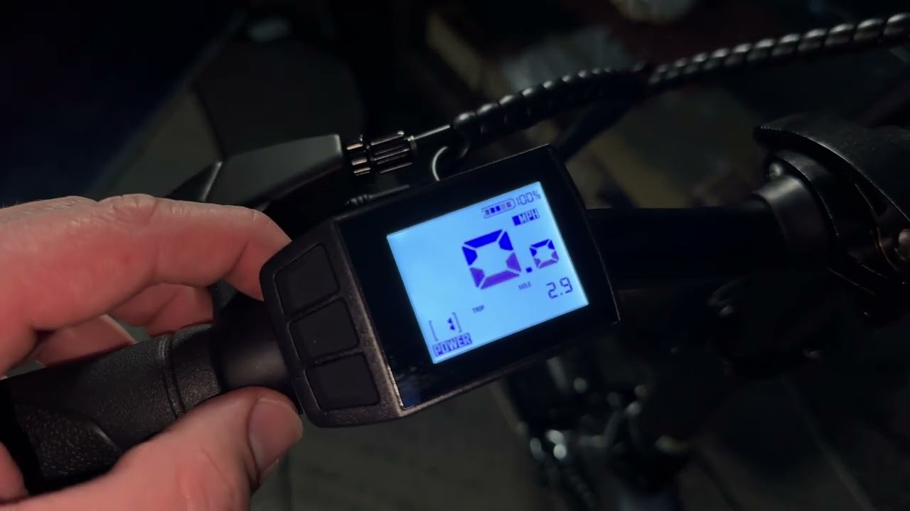 How to use the walk or pedestrian mode Hitway LCD bicycle (pedelec) computer L182EXB1 DIY