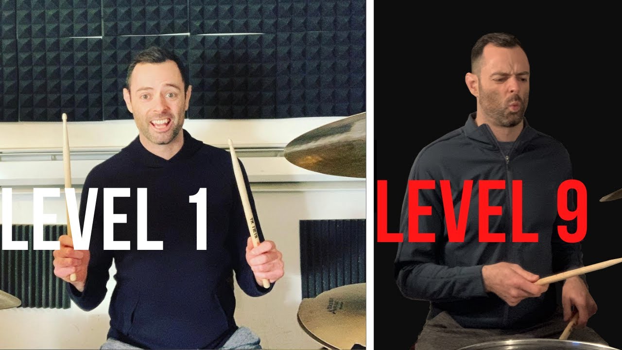 The 9 Levels of Drum Shuffle (Can You Play Them All?)