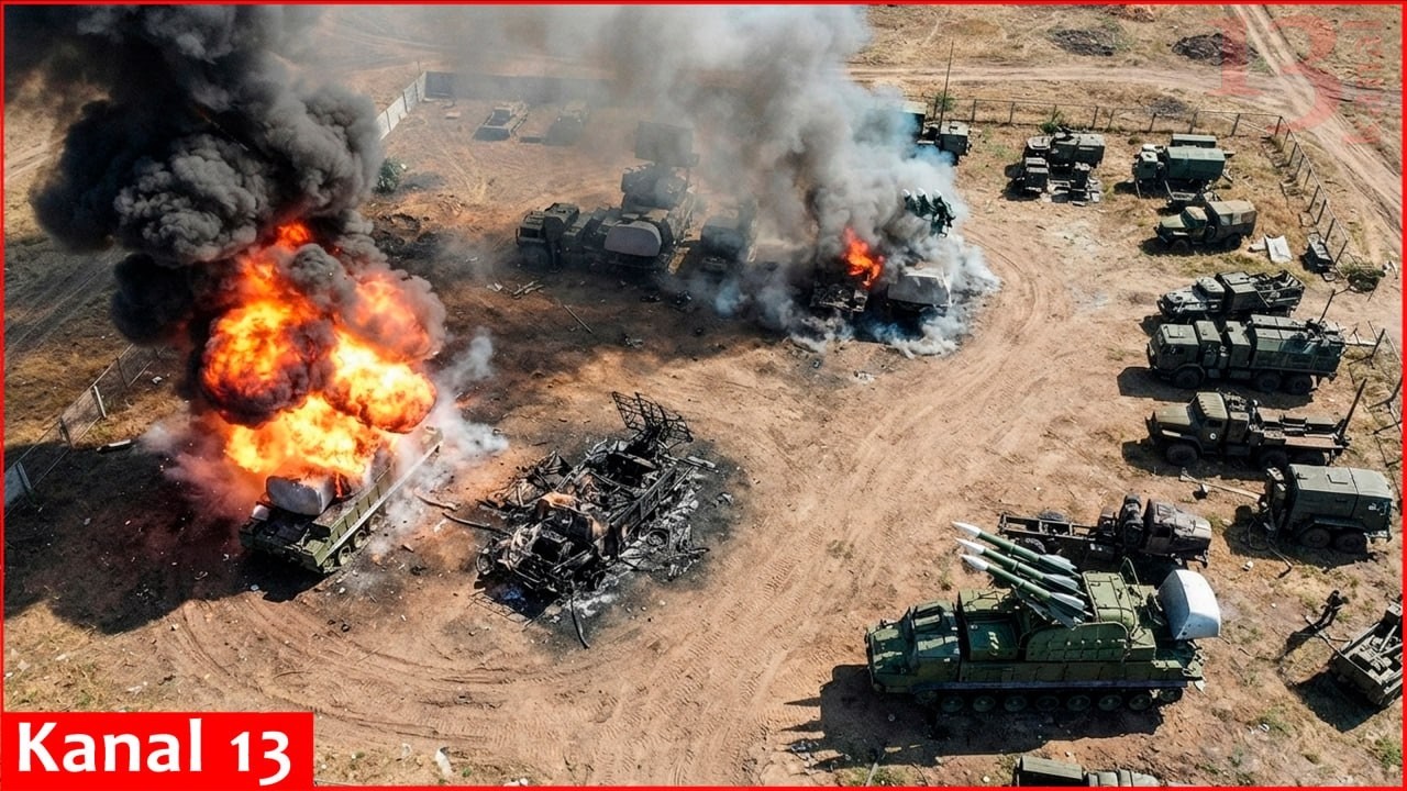 Восемь российских систем ПВО уничтожены глубоко в тылу в ходе ночных ударов Украины