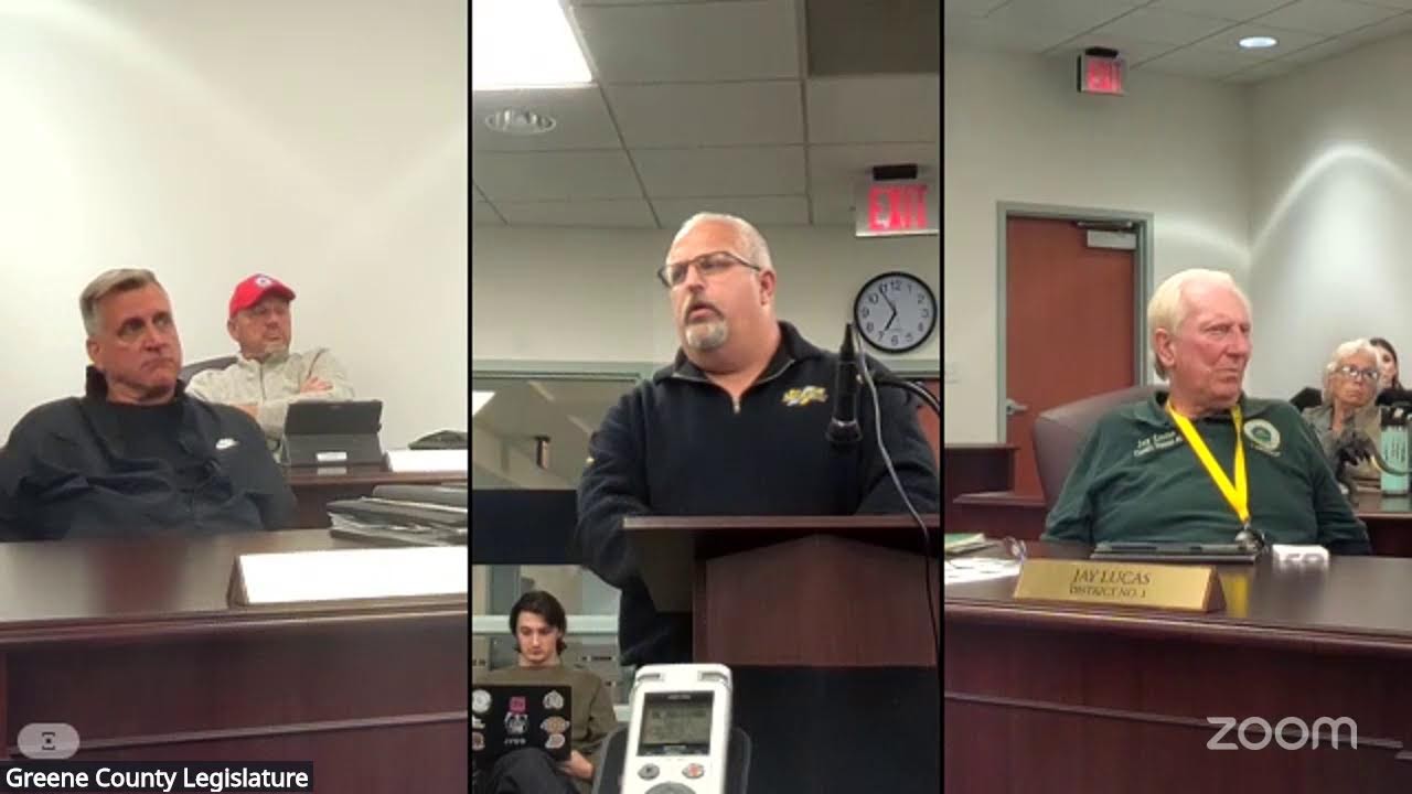 Greene County Committee Meetings - 11/05/2025