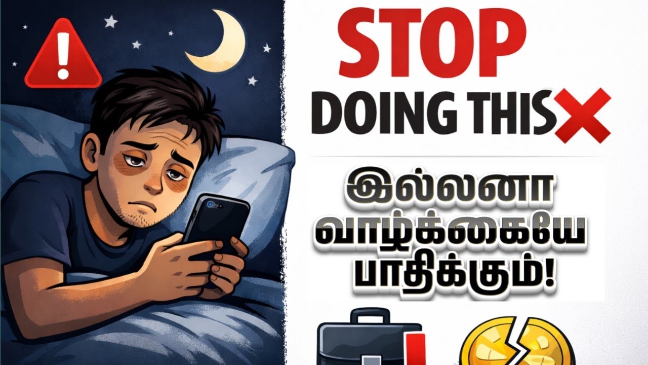 இதை Night-ல பண்ணுறீங்களா? அதுதான் வாழ்க்கை முன்னேறாத Reason!