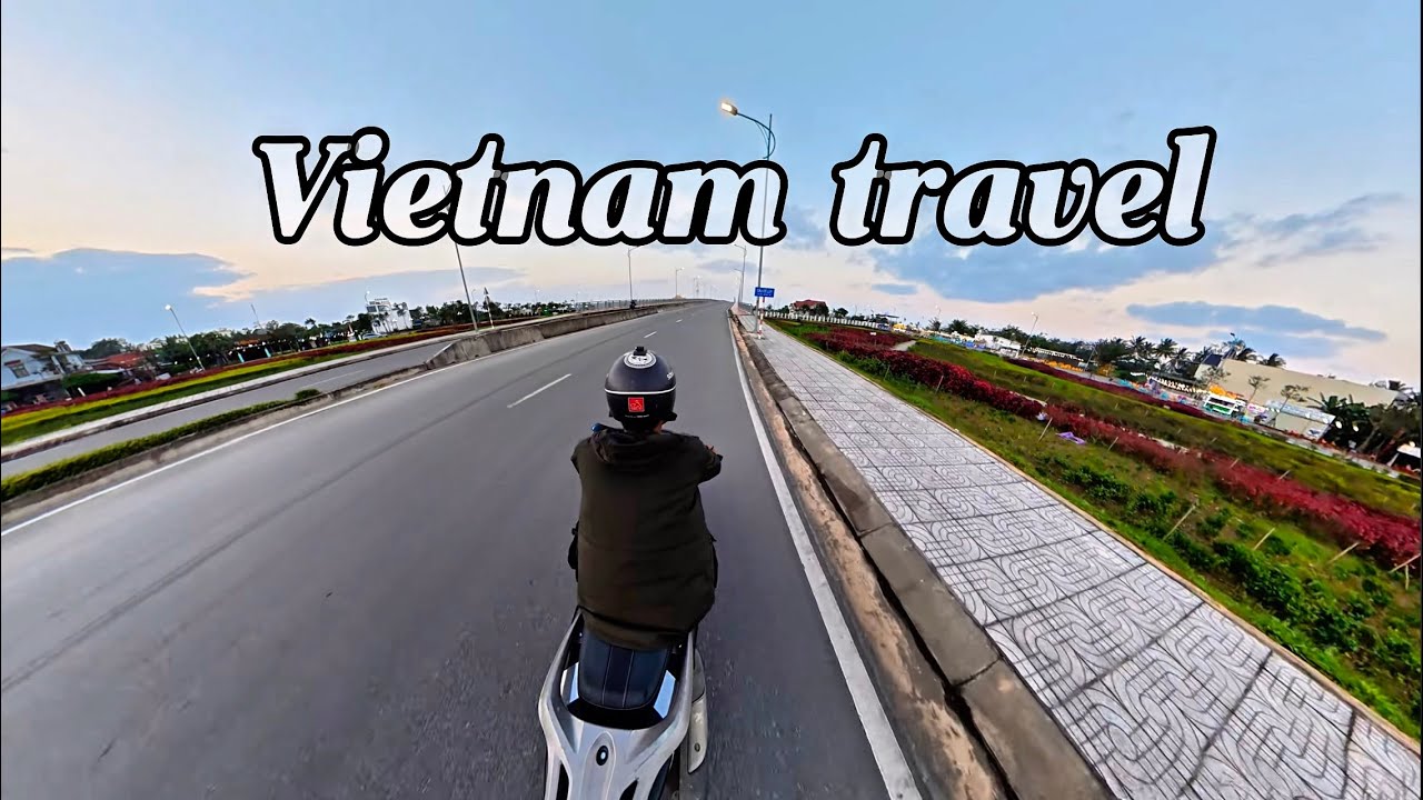 Daytime Motorbike Ride Along Truong Sa Road by Tra Khuc River | Quang Ngai, Vietnam (11 Minutes)