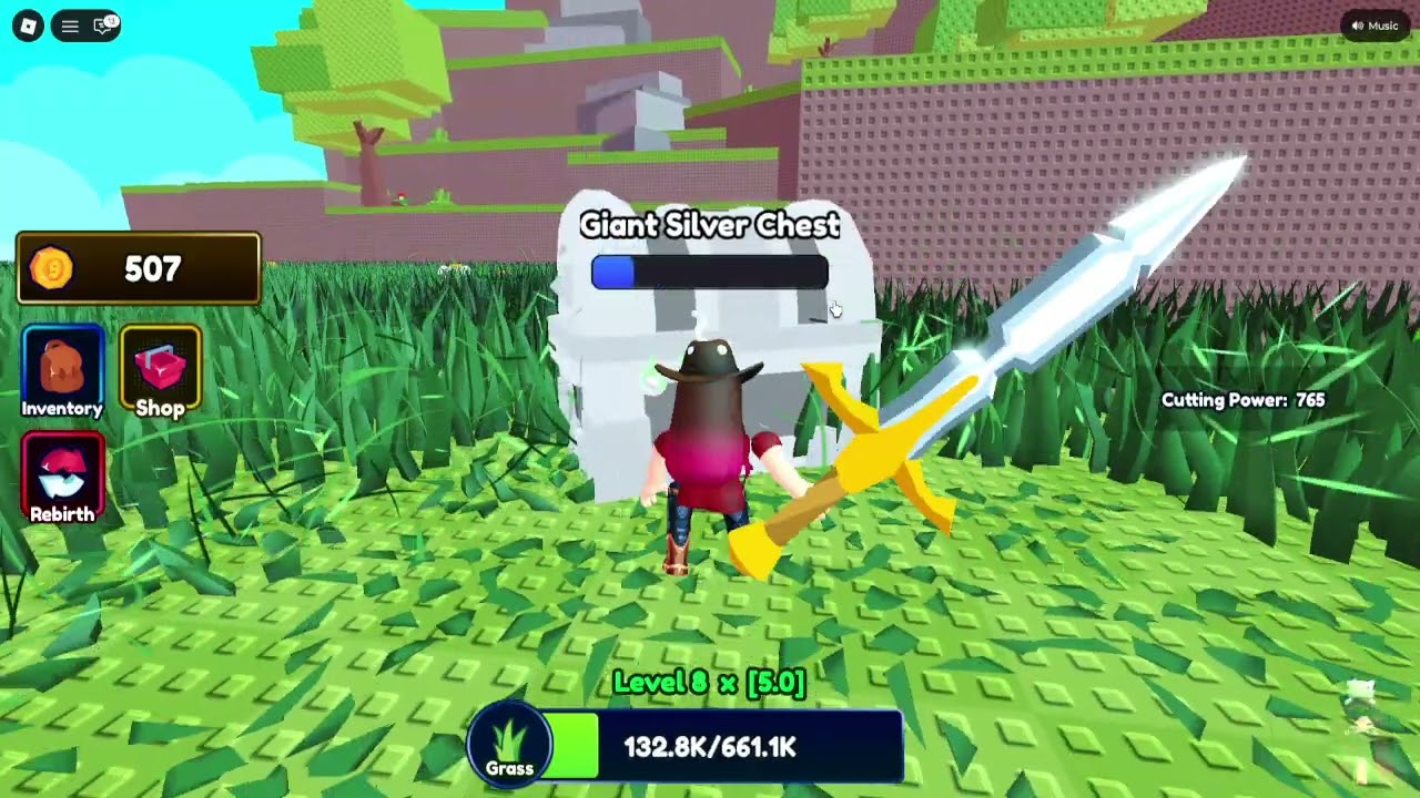 [SAKURA🌸] Grass Cutters Roblox KC part 1